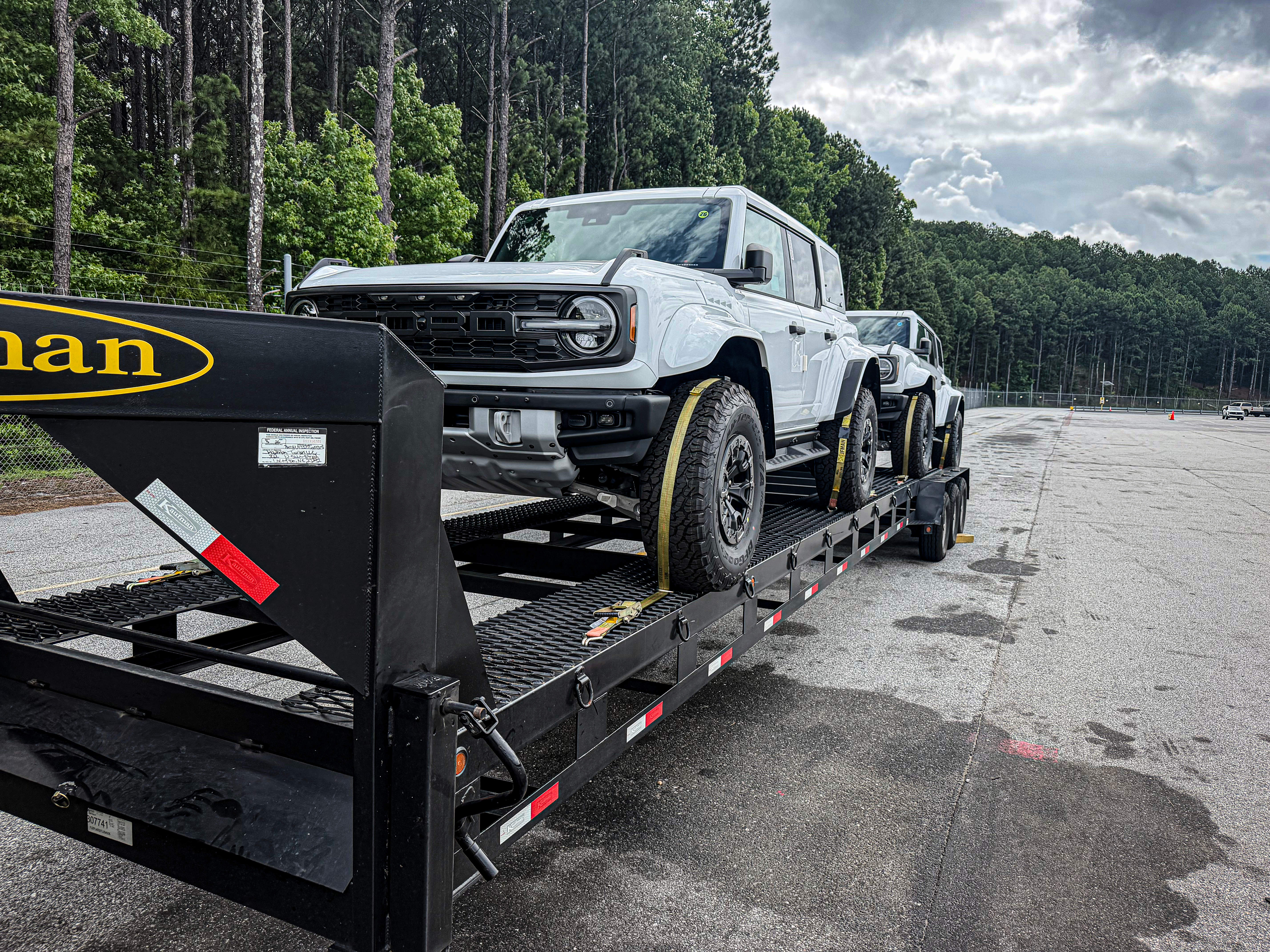 New SUVs loaded for expedited delivery